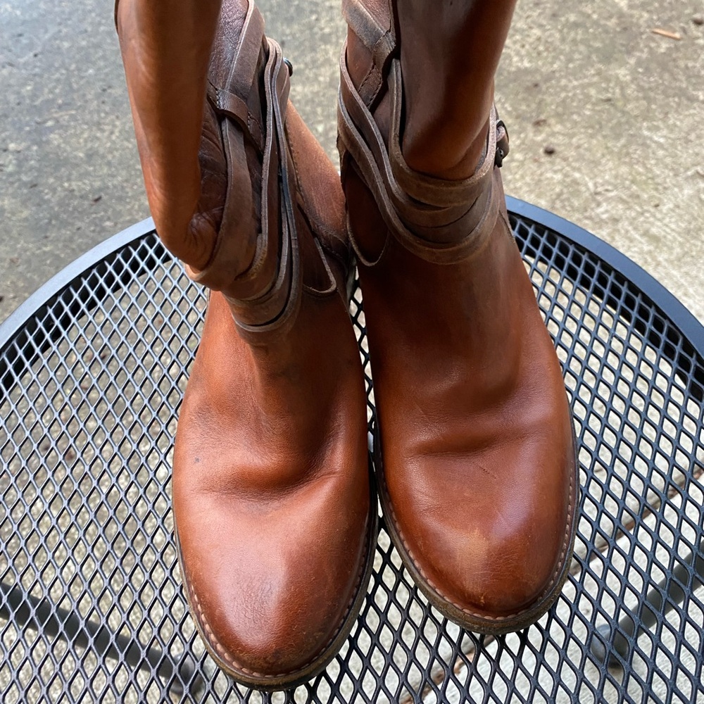 FRYE AND CO. Chestnut Over the Knee Boots - Picture 4 of 10